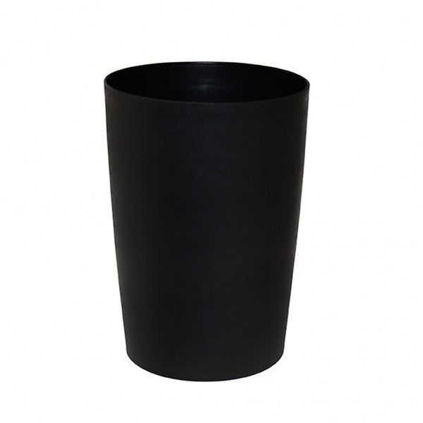 Compass 8L Round Tidy Bin Black - Cafe Supply