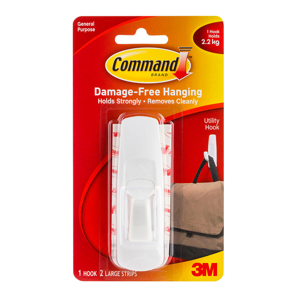 Command Hook 17003 Large White - Cafe Supply