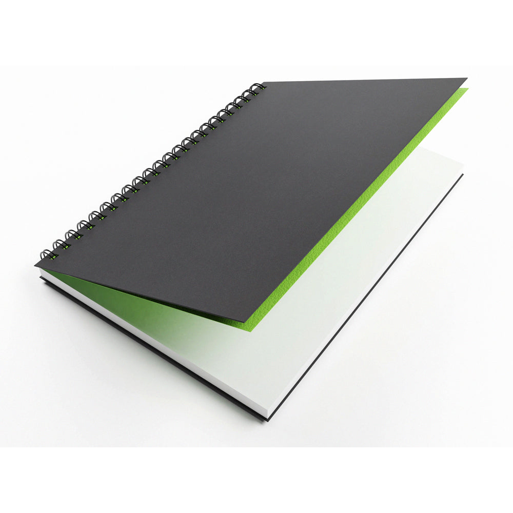 Artgecko Freestyle Sketchbook A4 60 Pages 30 Sheets 250gsm White Hybrid Paper - Cafe Supply