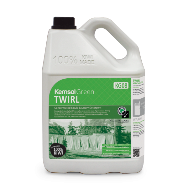 Kemsol Twirl Green Laundry Deteregent 5L - Cafe Supply