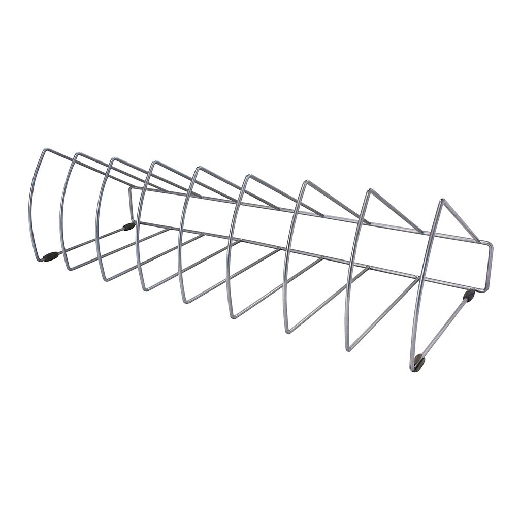 OSC File Rack Triangular 8 Slots Metal - Cafe Supply