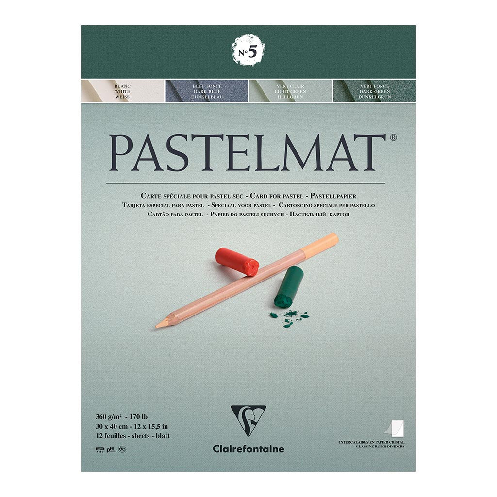 Pastelmat Pad No. 5 30x40cm 12sh - Cafe Supply
