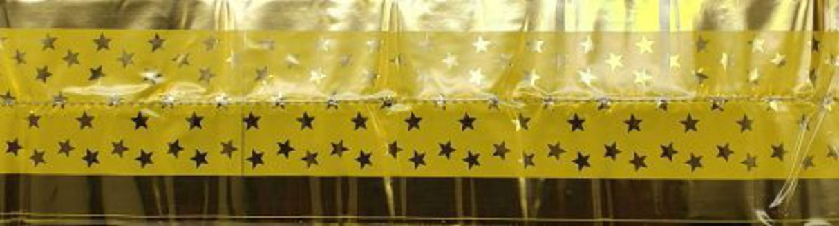 Cake Band Star Yellow/Gold 63mm (1m) - Cafe Supply
