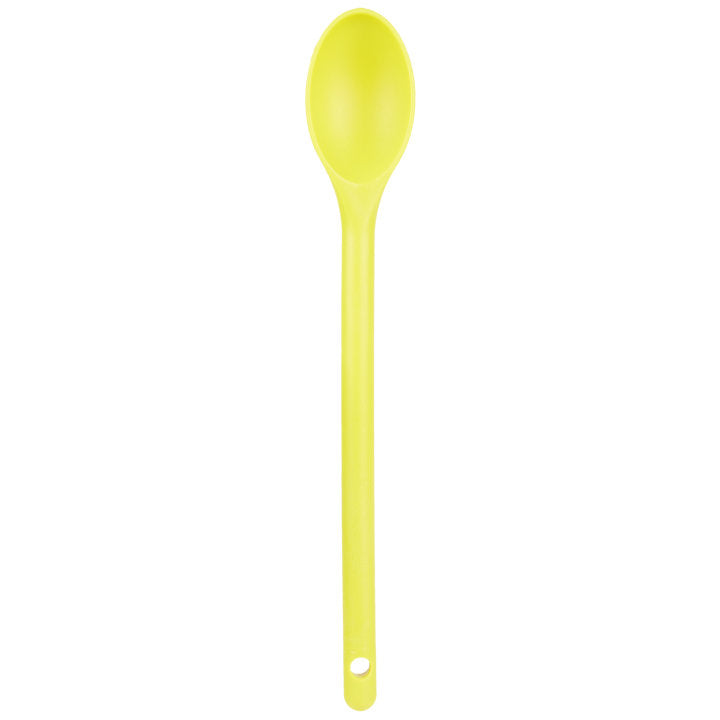 12-inch nylon prep spoon in yellow - Cafe Supply