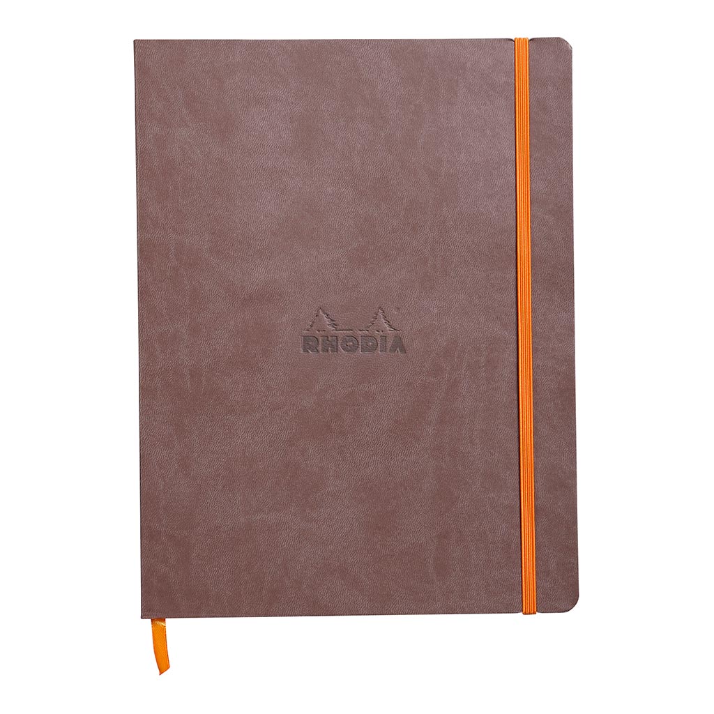 Rhodiarama Softcover Notebook B5 Dotted Chocolate - Cafe Supply