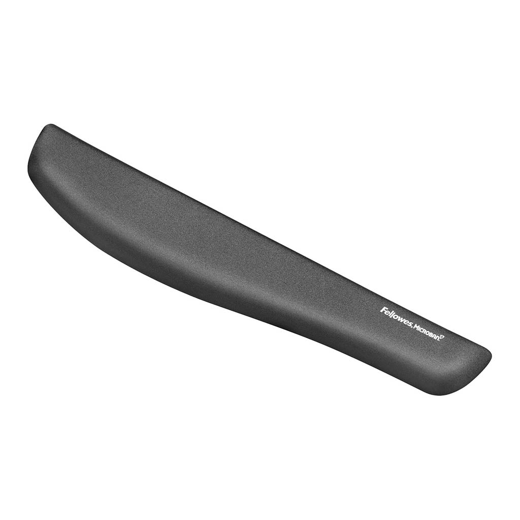 Fellowes PlushTouch Keyboard Wrist Rest Graphite - Cafe Supply
