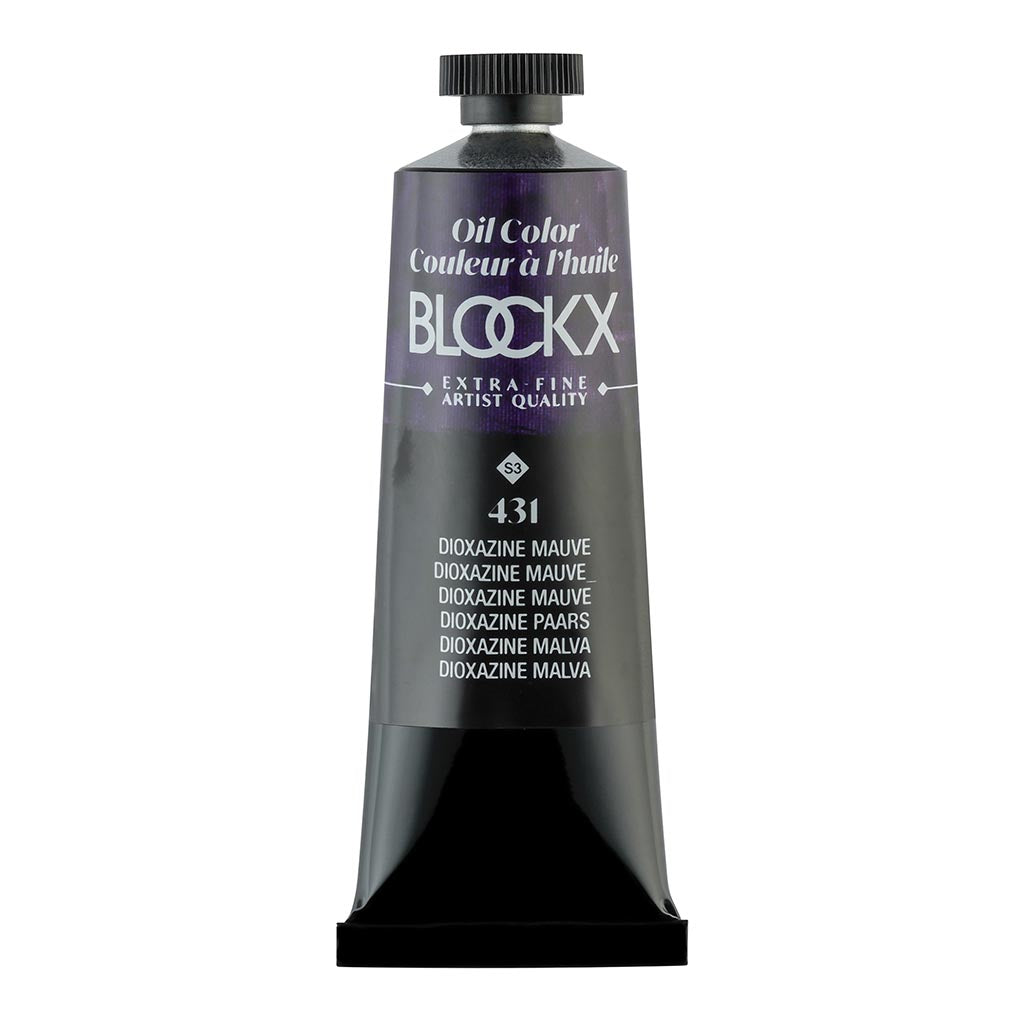 BLOCKX Oil Tube 35ml S3 431 Dioxazine Mauve - Cafe Supply
