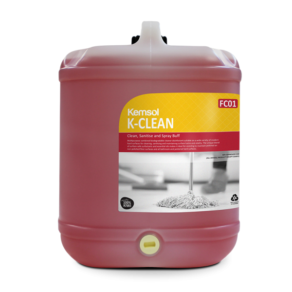 Kemsol K-Clean Sanitise & Spray Buff 20L - Cafe Supply