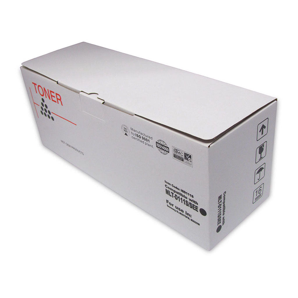 Icon Compatible Samsung MLT-D111S Black Toner Cartridge - Cafe Supply
