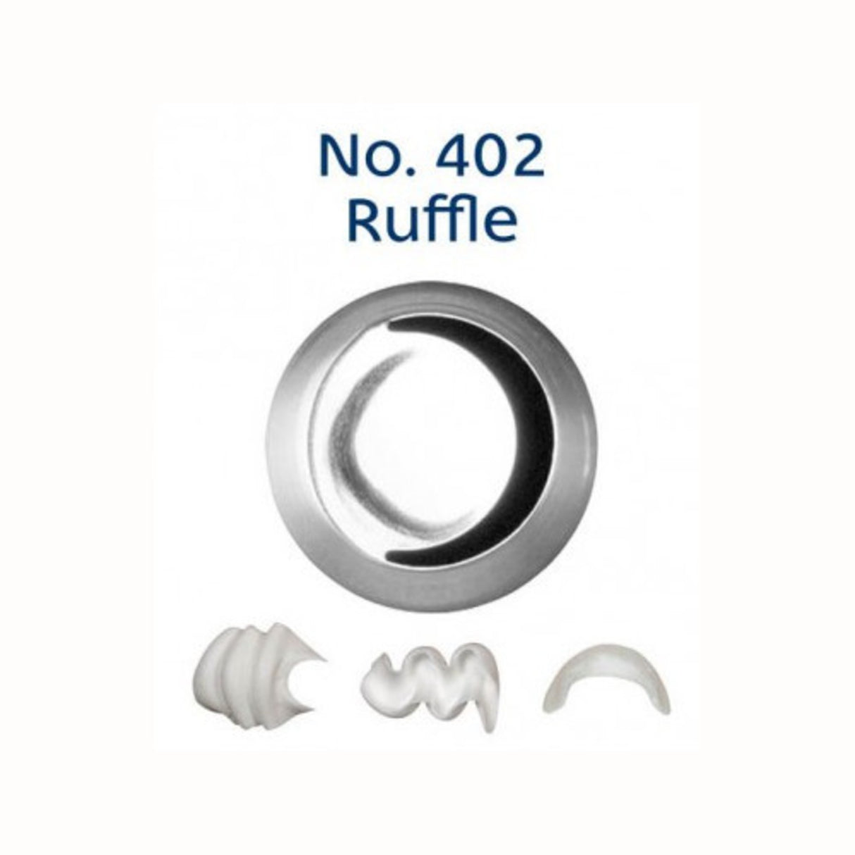 Stainless Steel Ruffle Garland Tube No402 - Cafe Supply