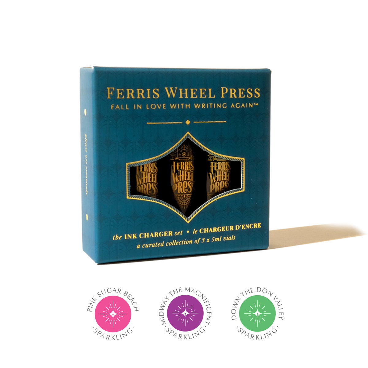Ferris Wheel Press Ink Charger Set The Sugar Beach Collection - Cafe Supply