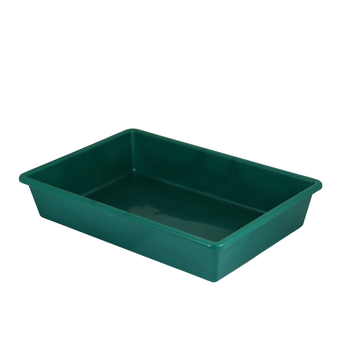 Taurus Tray Tote Small 397x270x75mm Green - Cafe Supply