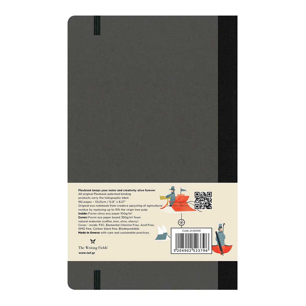 Flexbook Ecosmiles Notebook Medium Ruled Coffee - Cafe Supply