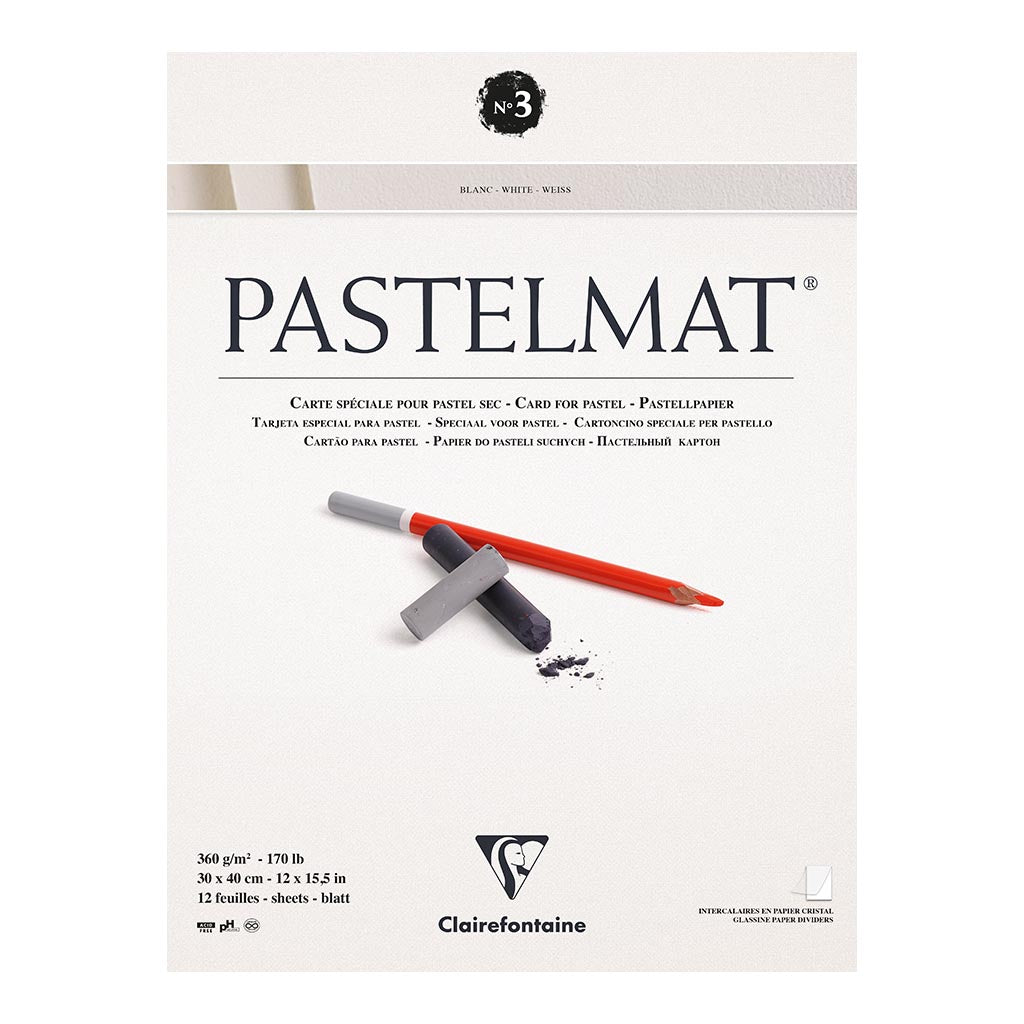 Pastelmat Pad No. 3 30x40cm 12sh - Cafe Supply