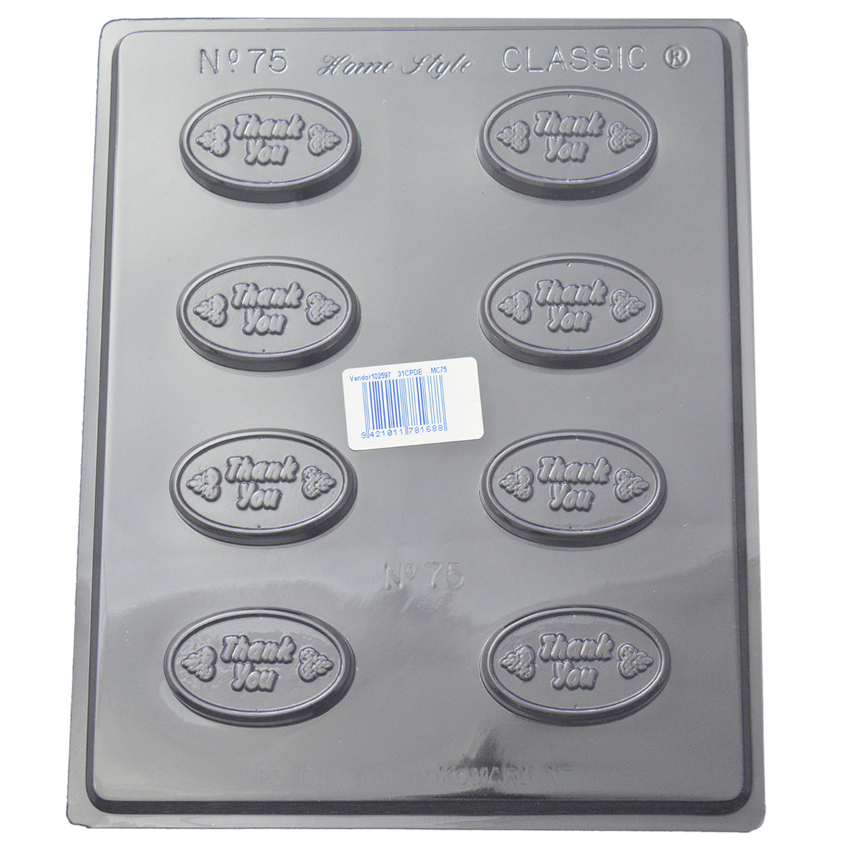 Thank You Mould (0.6mm) - Cafe Supply