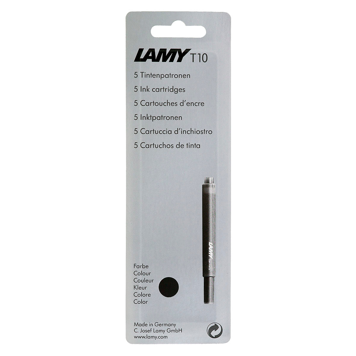 Lamy Ink T10 Black Hangsell - Cafe Supply