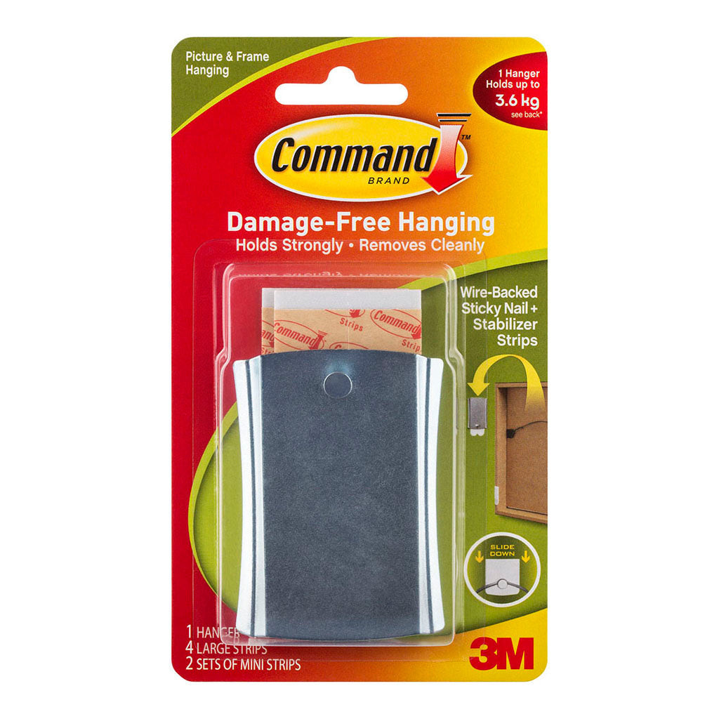 Command Picture Hanger 17048 Jumbo Metal Universal - Cafe Supply