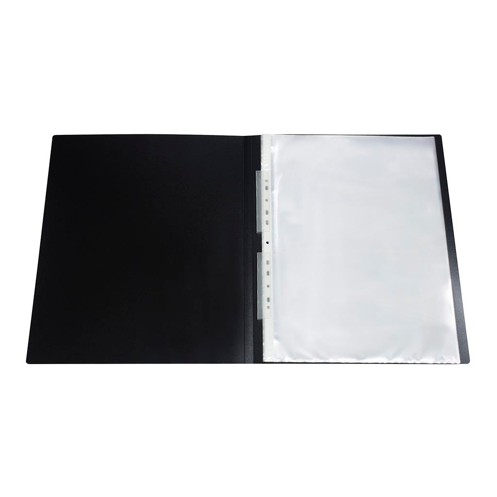 OSC Refillable Display Book A3 20 Pocket Black - Cafe Supply