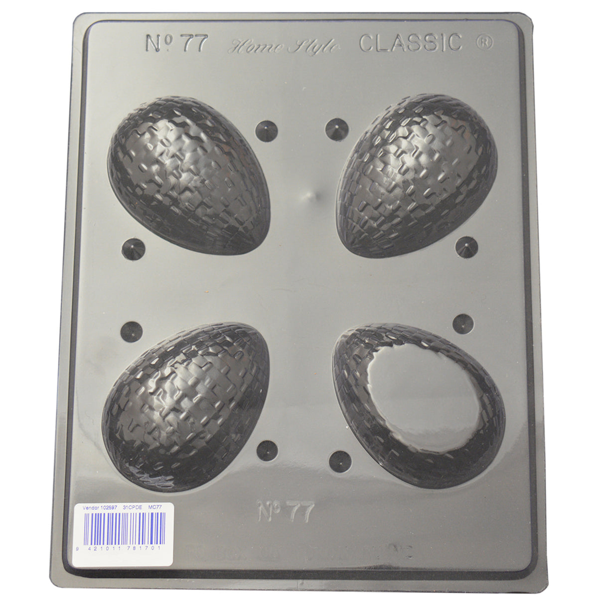 Woven Easter Egg Mould (0.6mm) - Cafe Supply