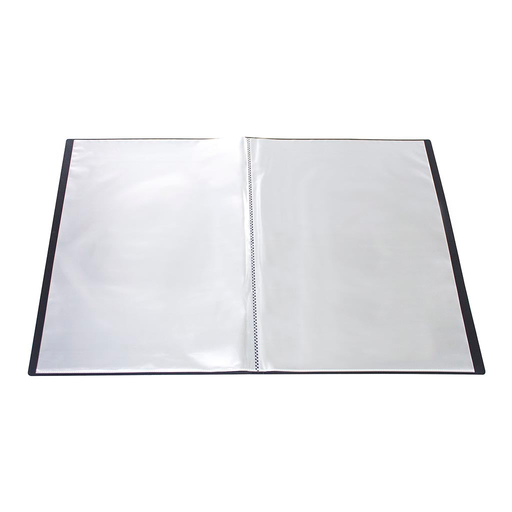 OSC Insert Display Book A3 20 Pocket Black - Cafe Supply