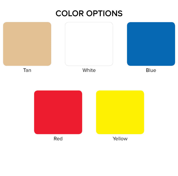 12-inch nylon prep spoon in tan - Cafe Supply