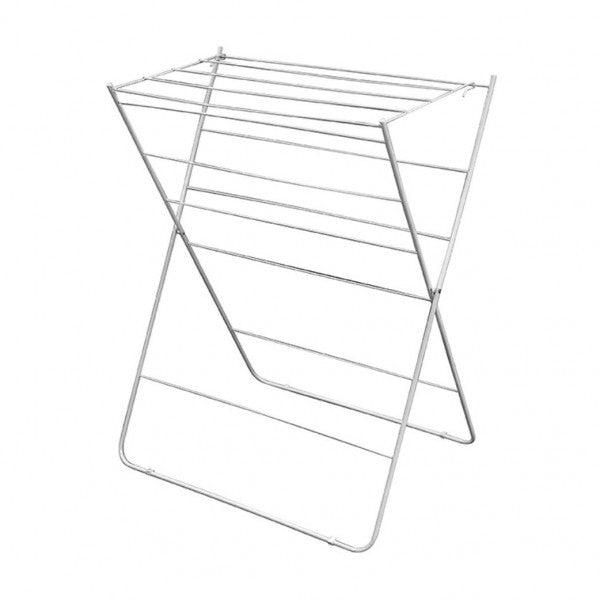 Clothes Airer 12 Rail White - Cafe Supply