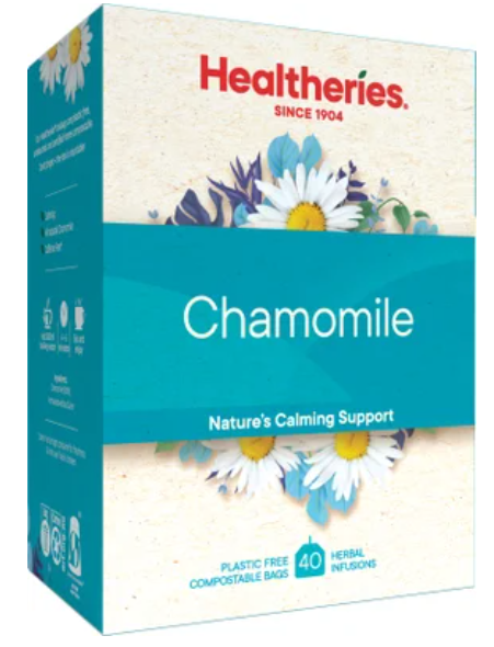 Healtheries Chamomile Tea Bags 40pk - Cafe Supply