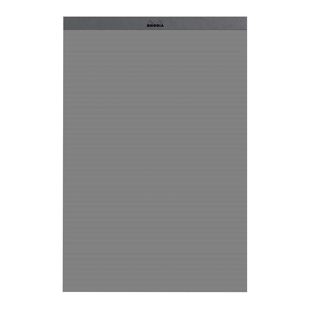 Rhodia PAScribe Calligraphy Maya Grey Pad A4+ Lined - Cafe Supply