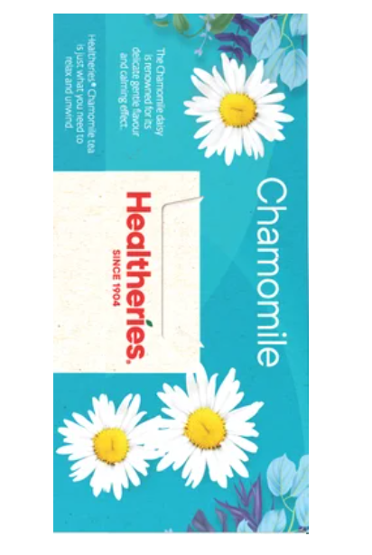 Healtheries Chamomile Tea Bags 40pk - Cafe Supply