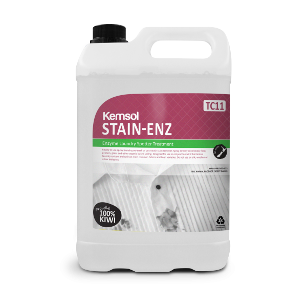 Kemsol Stain-Enz Laundry Spotter 5L DG3 - Cafe Supply