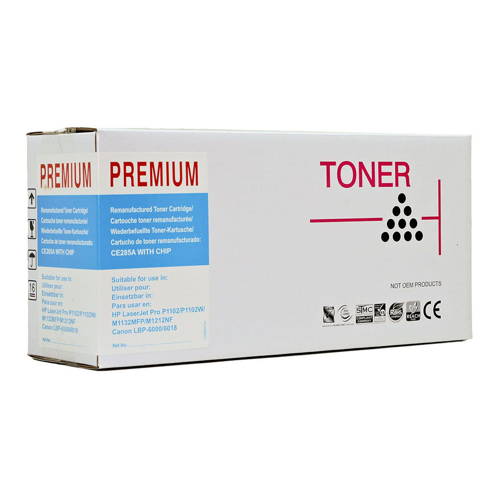 Icon Remanufactured HP CE285A Black Toner Cartridge - Cafe Supply