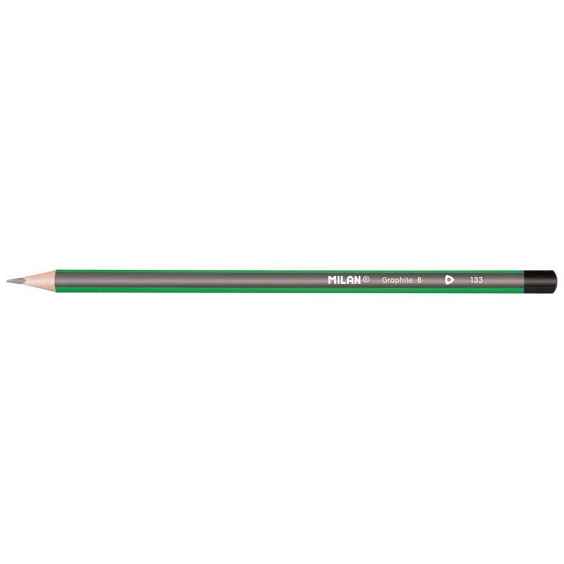 Milan Graphite Pencils B Pack 12 Triangular - Cafe Supply