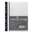 OSC Binder Display Book A4 20 Pocket Black - Cafe Supply