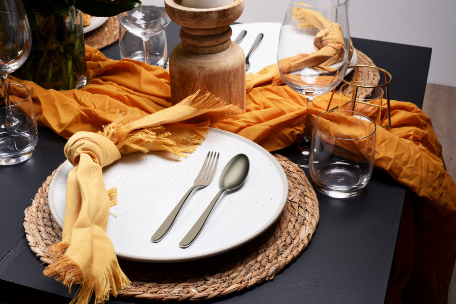 Tablekraft 12 Pack Aero Dawn Dessert Spoon - Cafe Supply