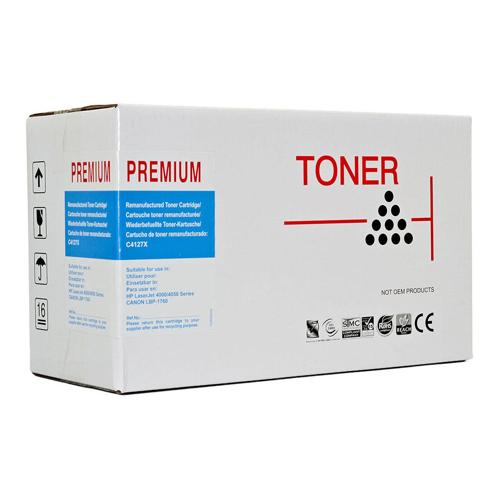 Icon Compatible HP C4127X Canon EP52 Black Toner Cartridge - Cafe Supply