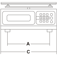 DIGITAL COMMERCIAL KITCHEN SCALE 30kg - Cafe Supply
