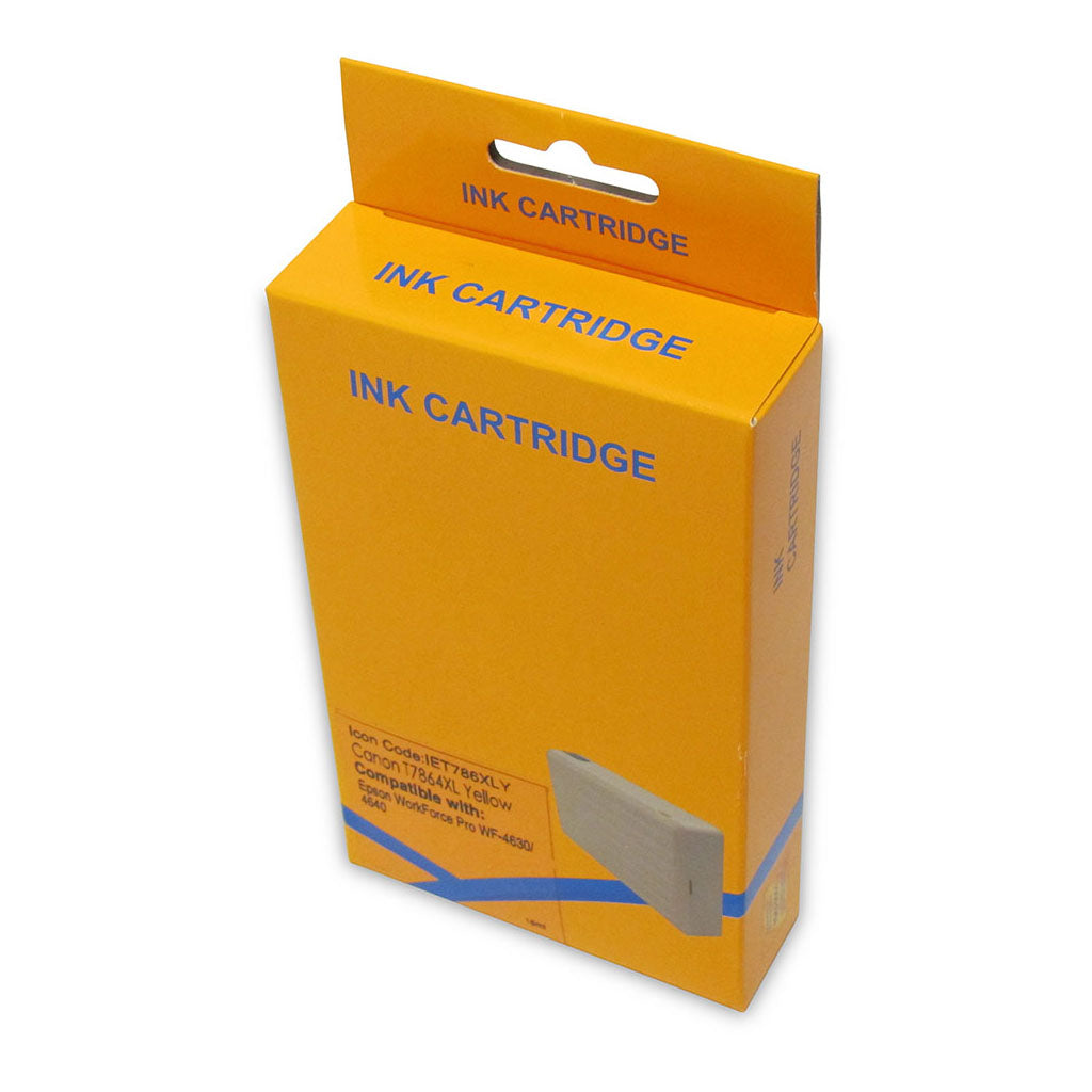 Icon Compatible Epson 786XL C13T787492 Yellow Ink Cartridge - Cafe Supply