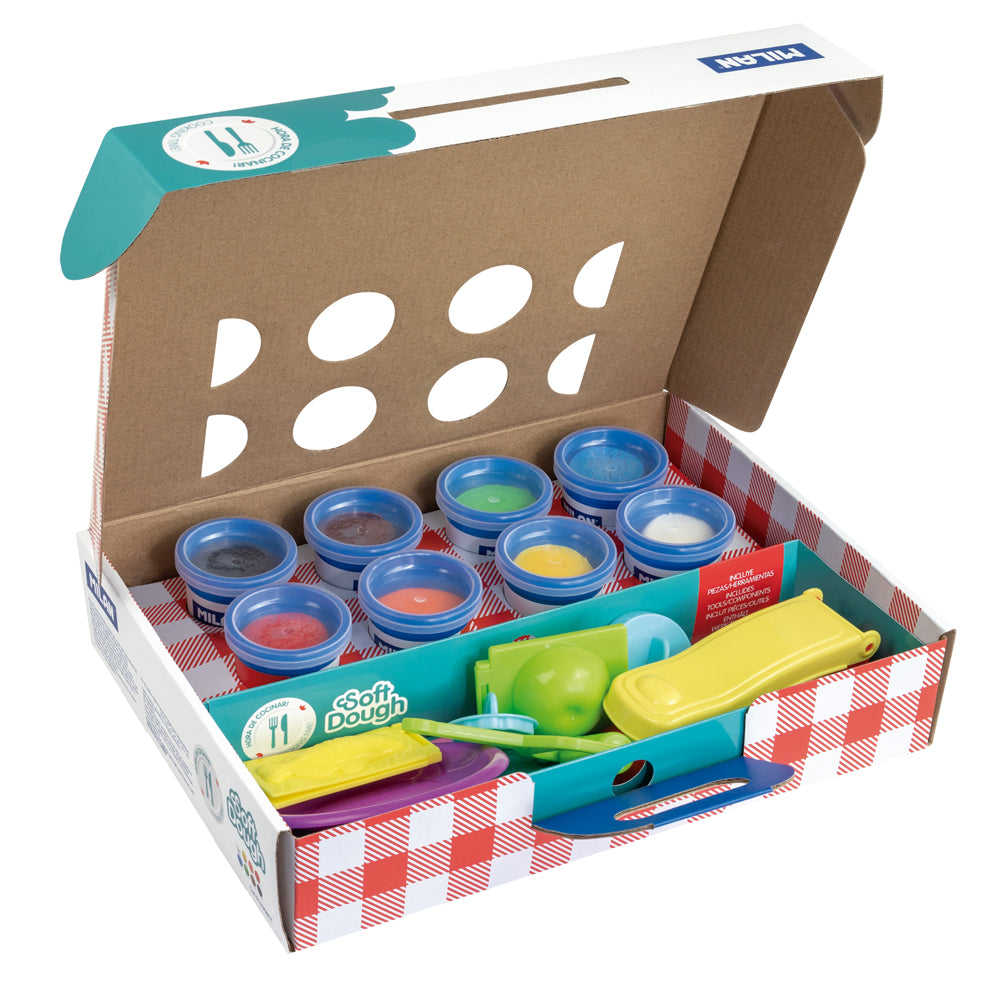 Milan Soft Dough Cooking Time Play Kit - Cafe Supply