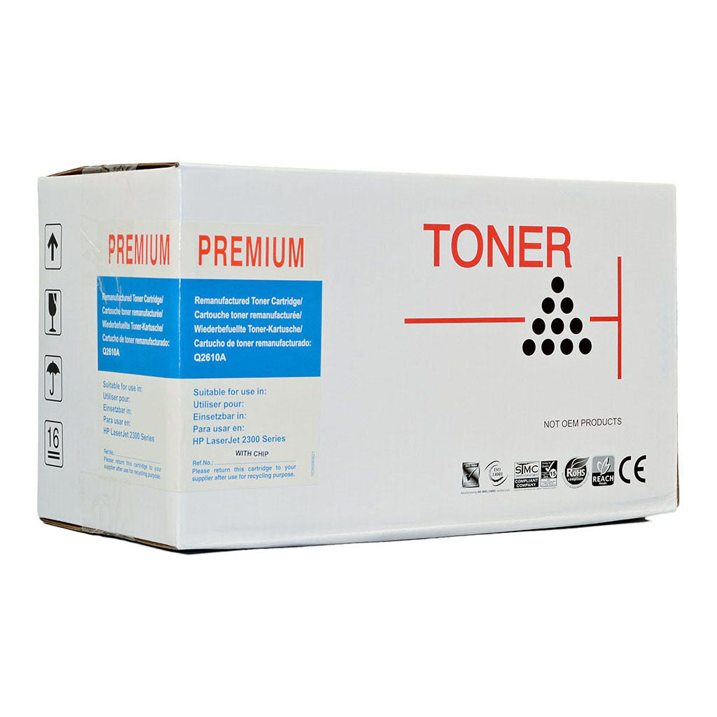 Icon Remanufactured HP Q2610A Black Toner Cartridge - Cafe Supply