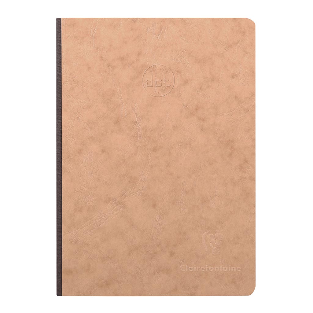 Age Bag Clothbound Notebook A5 Dotted Tobacco - Cafe Supply