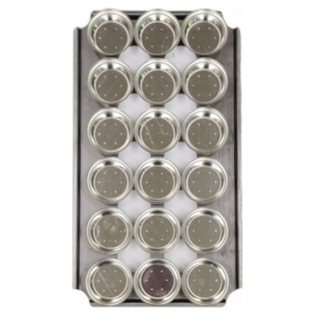 Palletized Pie Tins, (18) Round 113x31.5mm, Tray size 720x405mm - Cafe Supply