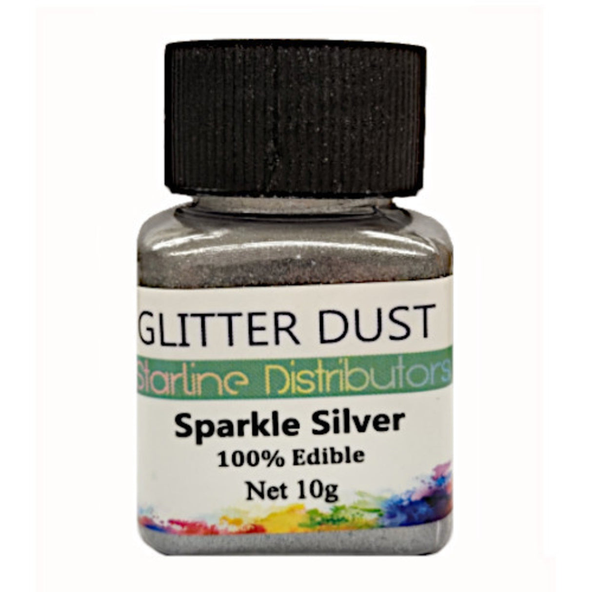 Glitter Dust - Sparkle Silver 10gm (100% Edible) - Cafe Supply