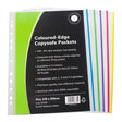 OSC Copysafe Pockets A4 Assorted Colours, Pack of 100 - Cafe Supply