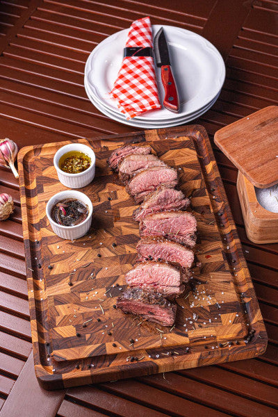 Tramontina Teak Chopping Board 46x35.5cm - Cafe Supply