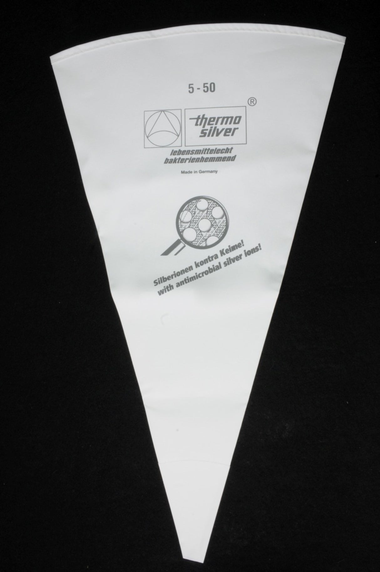 Thermo Antimicrobial (Silver) Pastry Bag 50cm (20") - Cafe Supply