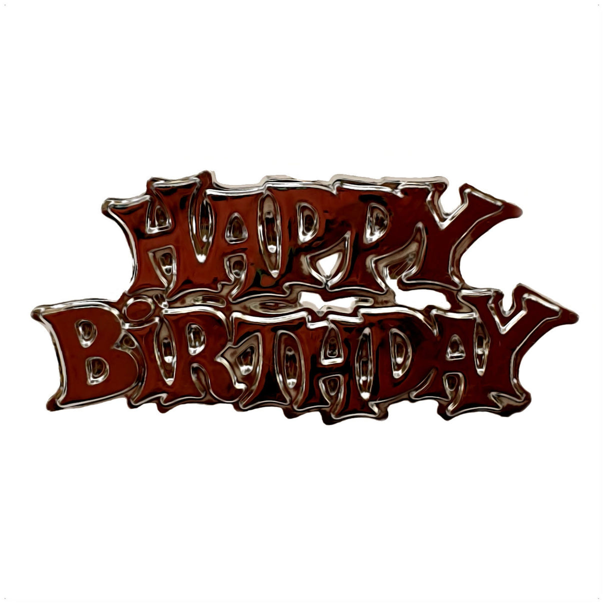 Happy Birthday Silver 65mm (6) - Cafe Supply