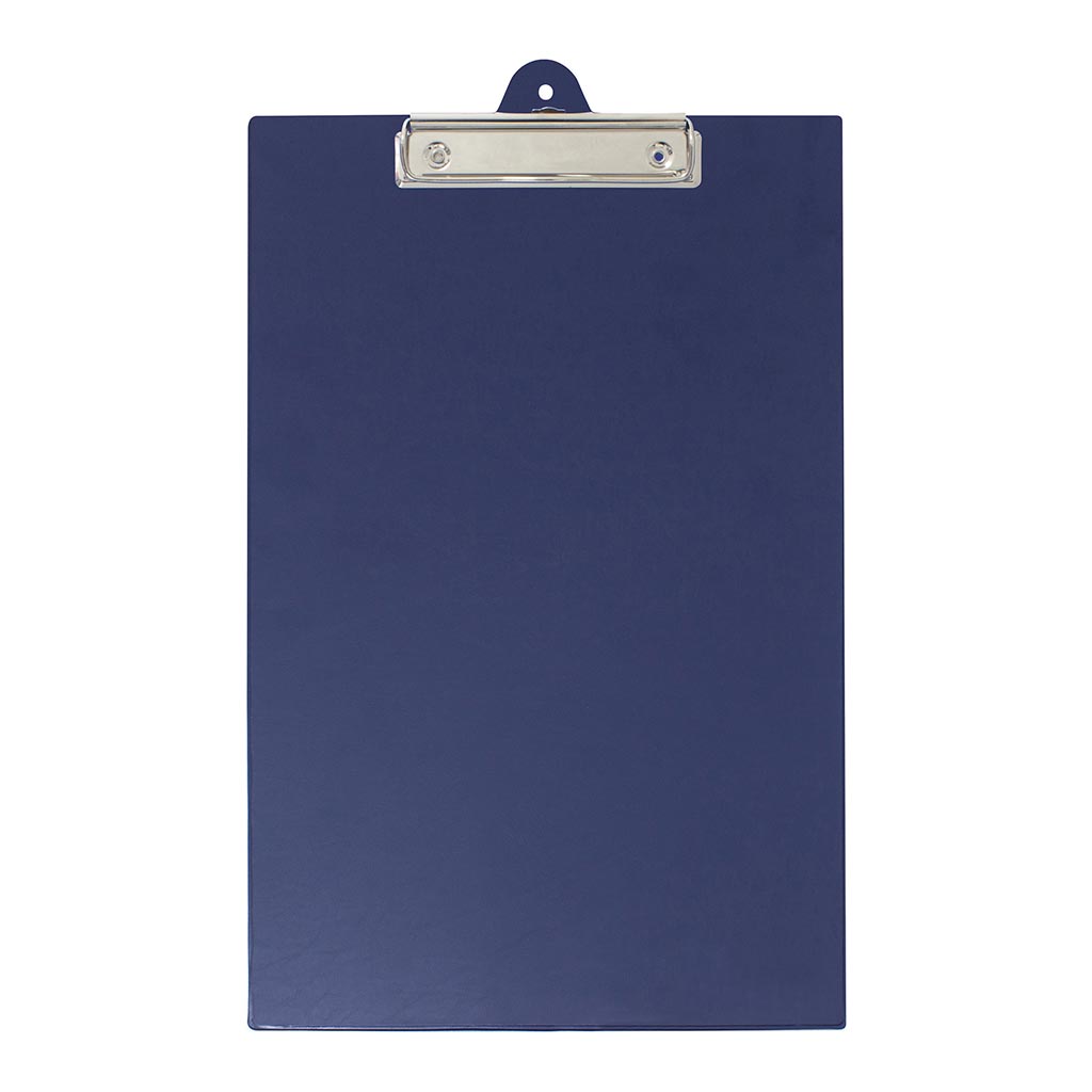 OSC Clipboard PVC Single FC Navy - Cafe Supply