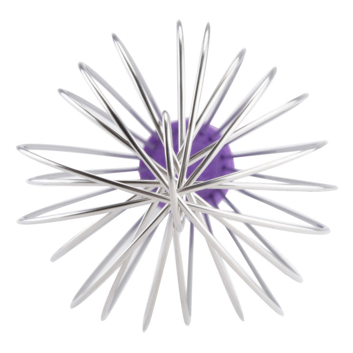 12-inch stainless steel piano whip with nylon handle - Cafe Supply