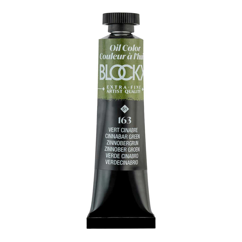 BLOCKX Oil Tube 20ml S1 163 Cinnabar Green - Cafe Supply