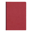 Age Bag Clothbound Notebook A5 Dotted Red - Cafe Supply